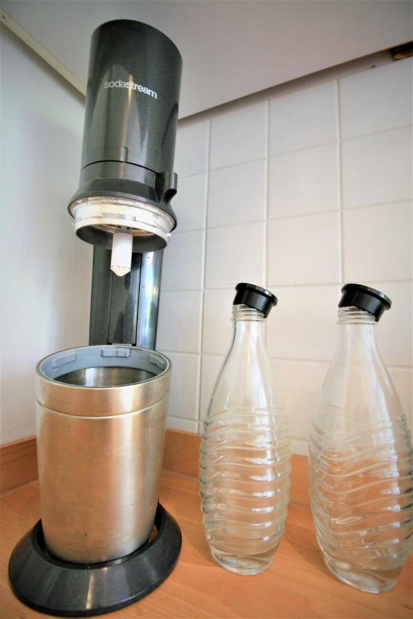 Zentrale Ferienwohnung „Treibholz“ Im Sonnenblumenhaus フレンスブルク エクステリア 写真